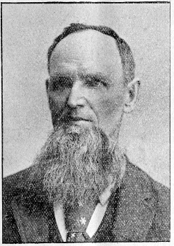 Nineteenth century bee-keeper Franklin Wilcox of Mauston, Wisconsin - pictured in The American Bee Journal.