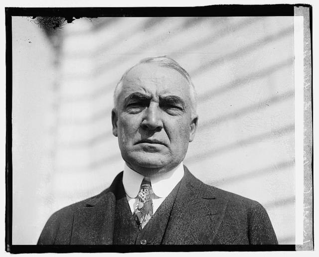 Image of Warren G. Harding, the 29th President of the United States.