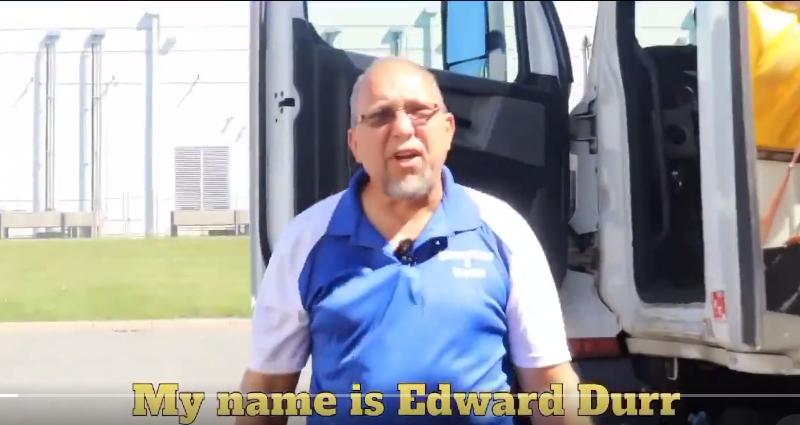 Screenshot of NJ State Senator-elect Ed Durr introducing himself in his campaign video.