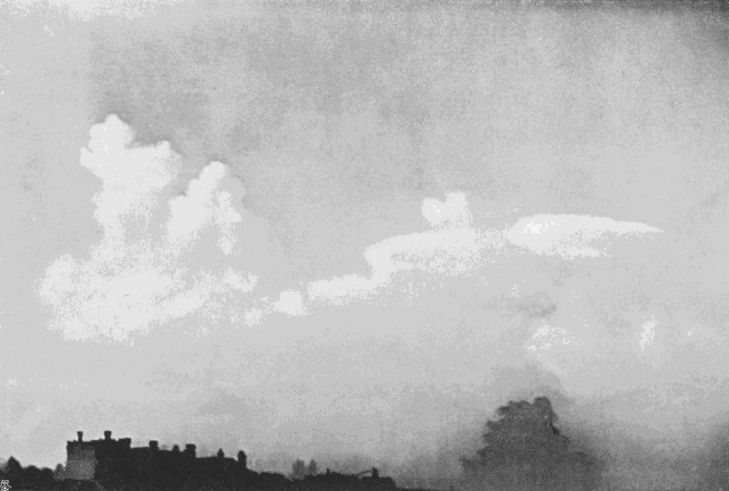 A photo of a cloud from Arthur W. Clayden's "Cloud Studies"