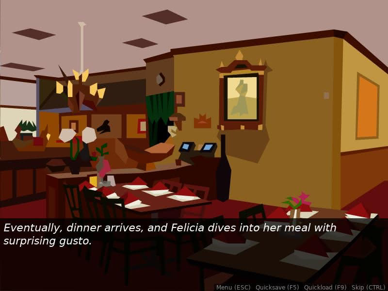 The Thai restaurant in the Save the Date  visual novel.
