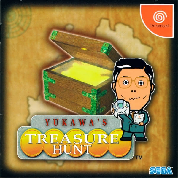Cover of Former Director Yukawa's Treasure Hunt for Sega Dreamcast.